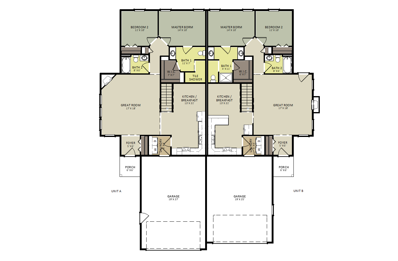 Riverside First Floor Floor Plan
